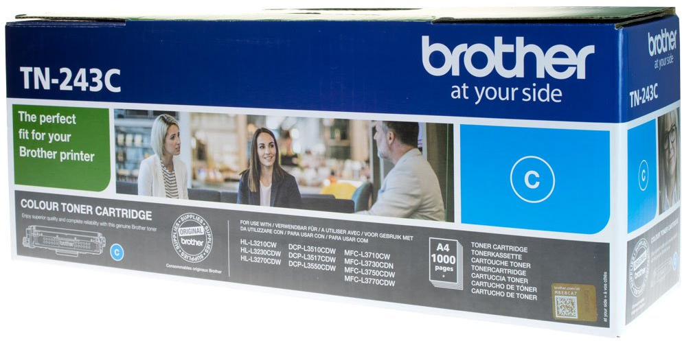 Toner Brother (TN-243C), 1000 stron, cyan (błękitny)