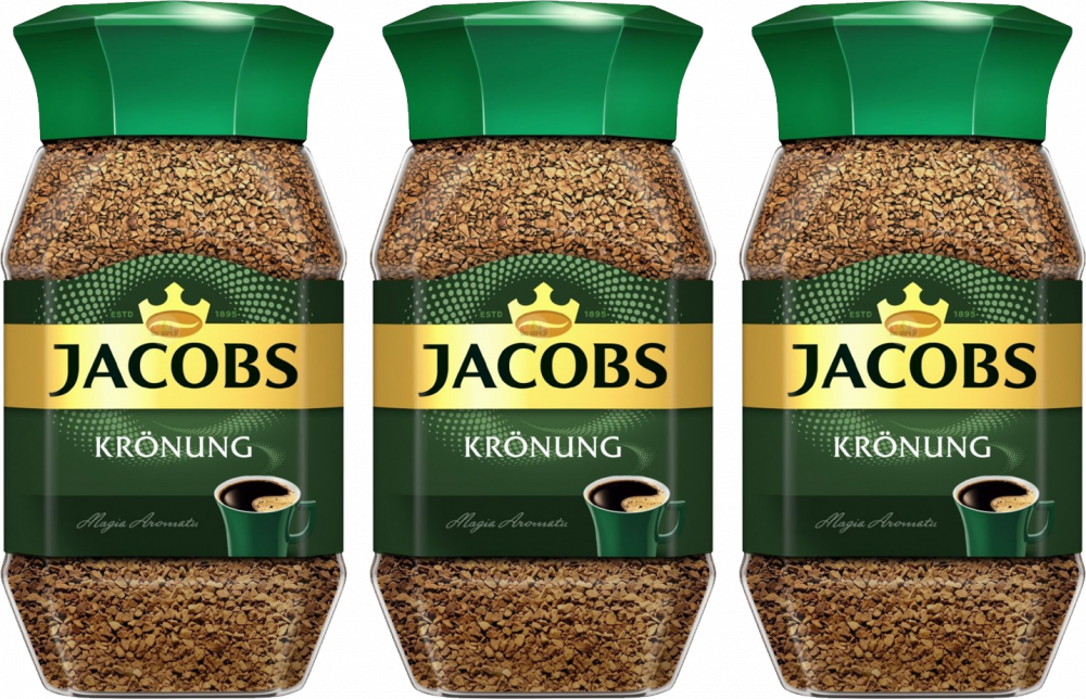 3x kawa rozpuszczalna Jacobs Kronung, 200g