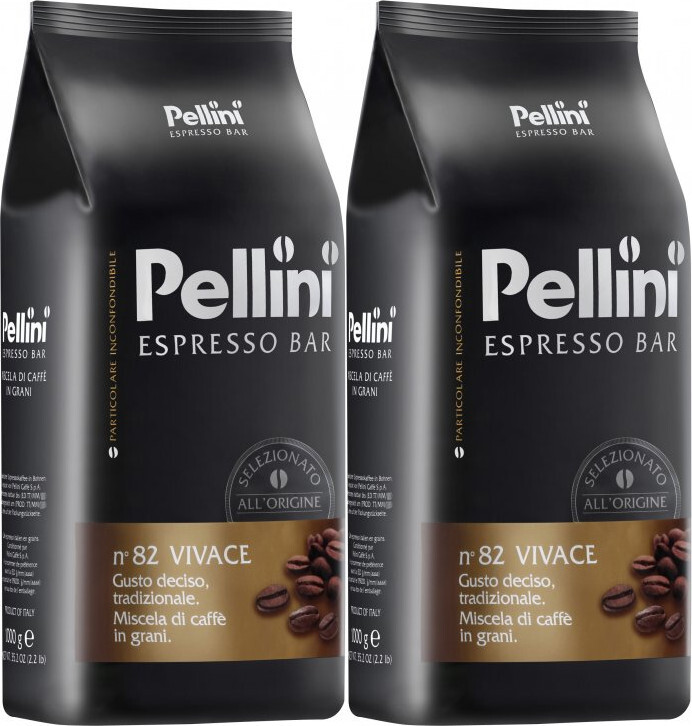 2x Kawa ziarnista Pellini Espresso Bar N 82 Vivace, 1kg