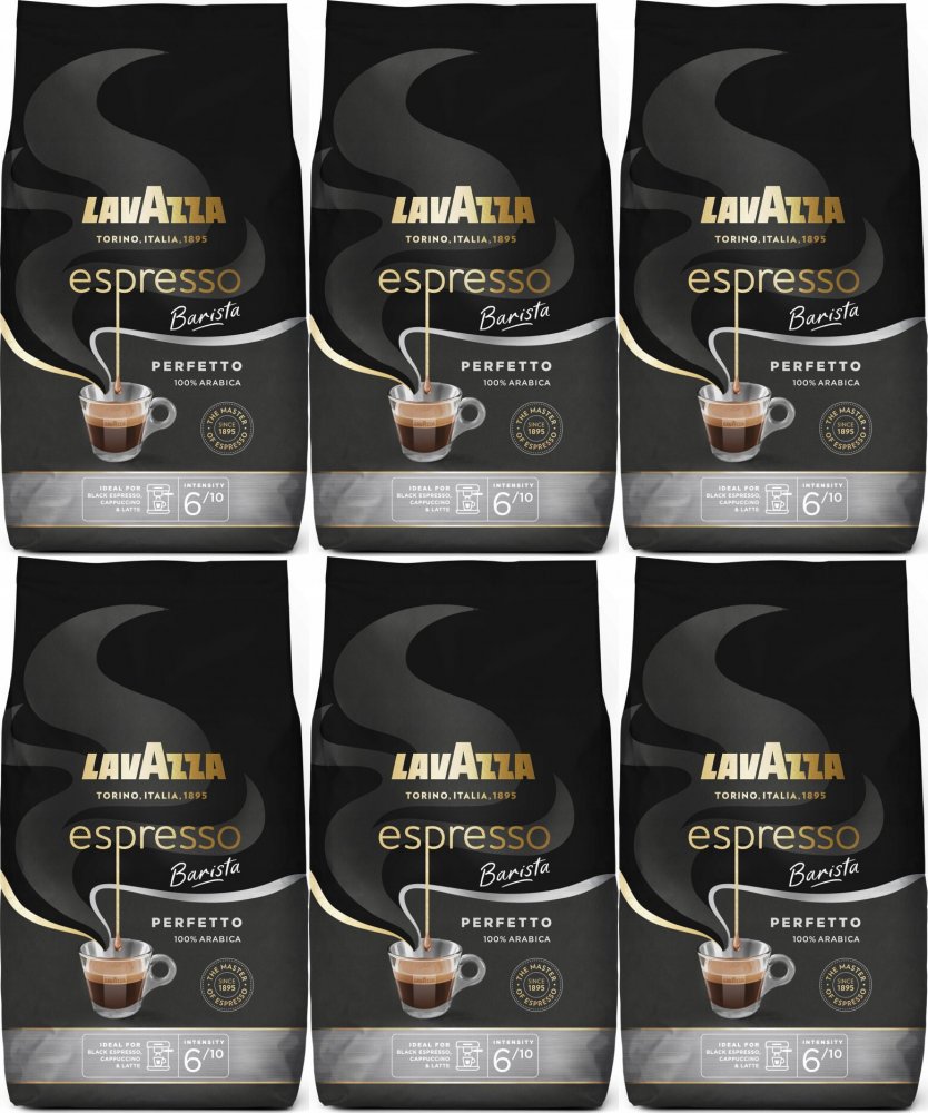 6x Kawa ziarnista Lavazza Espresso Barista Perfetto, 1kg