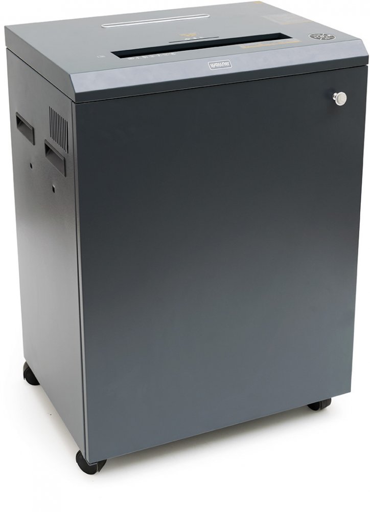 Niszczarka Wallner JP 520C, ścinek 4x40mm, 25 kartek, P-4/O-3/T-4/E-3/F-1 DIN, grafitowy