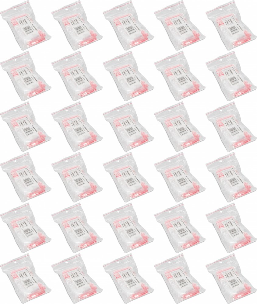 30x Woreczki strunowe Emerson, 40x60mm, 100 sztuk, bezbarwny