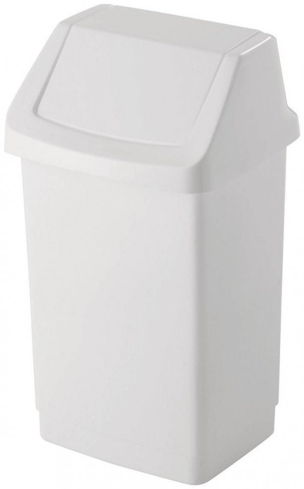 Kosz na śmieci Curver Click It, 25L, biały