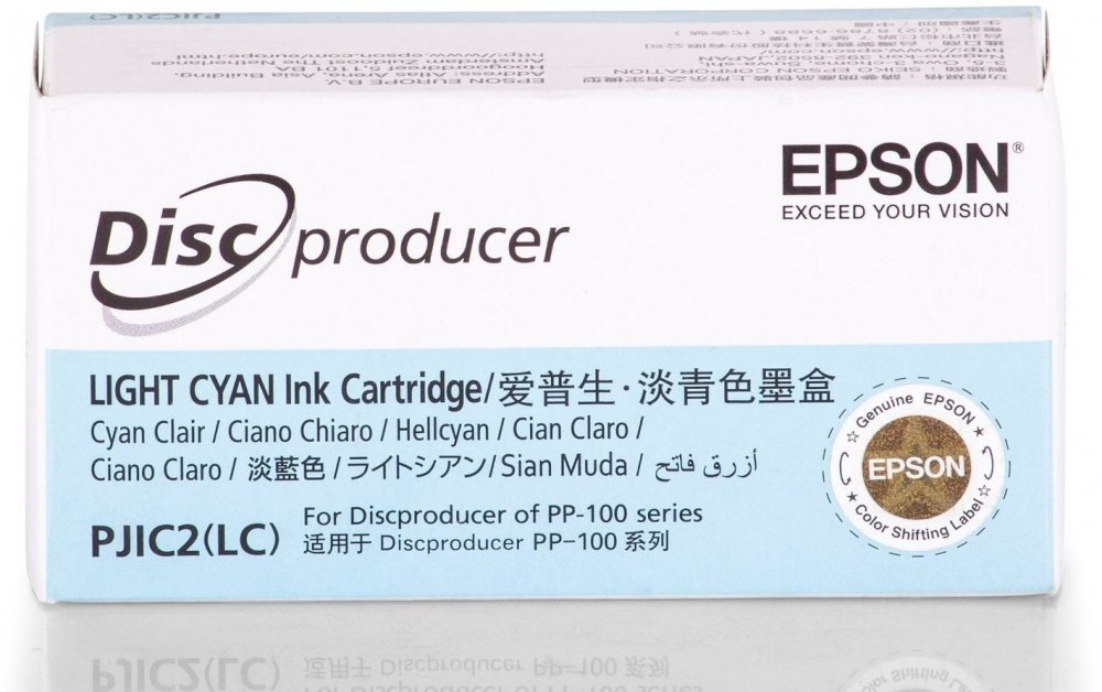 Tusz Epson PJIC2 (C13S020448), 31.5 ml, light cyan (jasny błękitny)