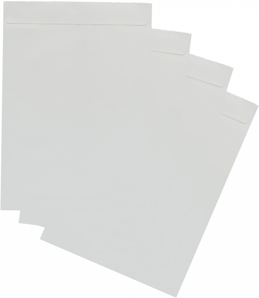 2x Koperta standardowa NC, C4, klejona na mokro NK, 50 sztuk, biały