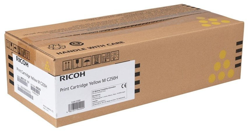 Toner Ricoh (408343), 6300 stron, yellow (żółty)