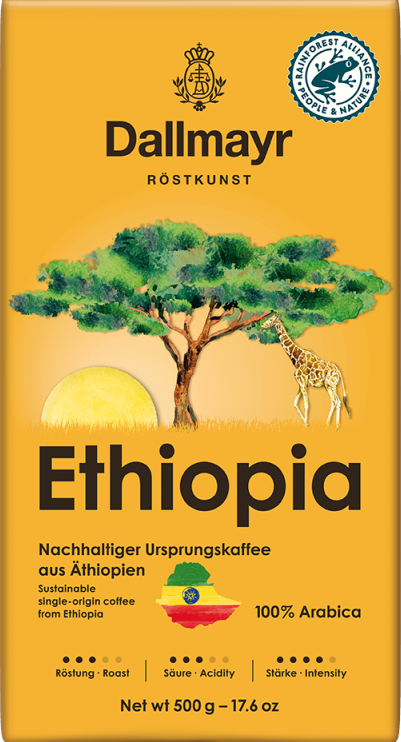 Kawa ziarnista Dallmayr Ethiopia, 500g