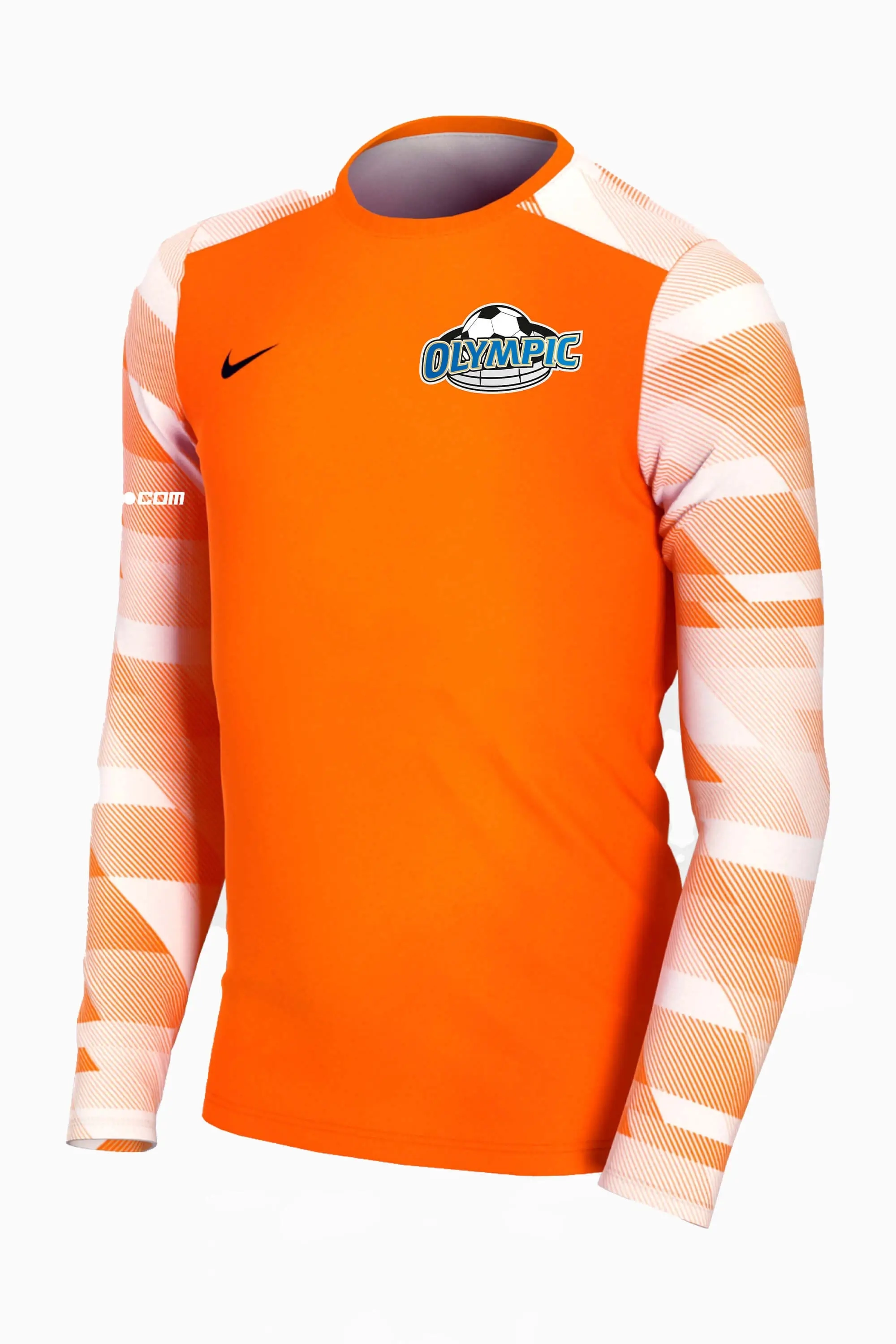 Koszulka z długim rękawem Nike Olympic Wrocław 22/23 Goalkeeper - Pomarańczowy