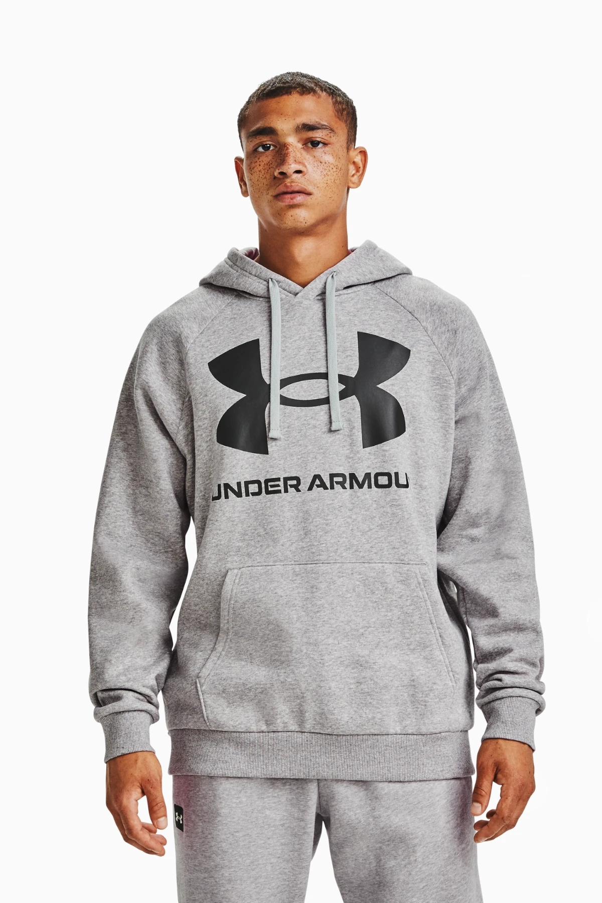 Bluza z kapturem Under Armour Rival Fleece - Szary