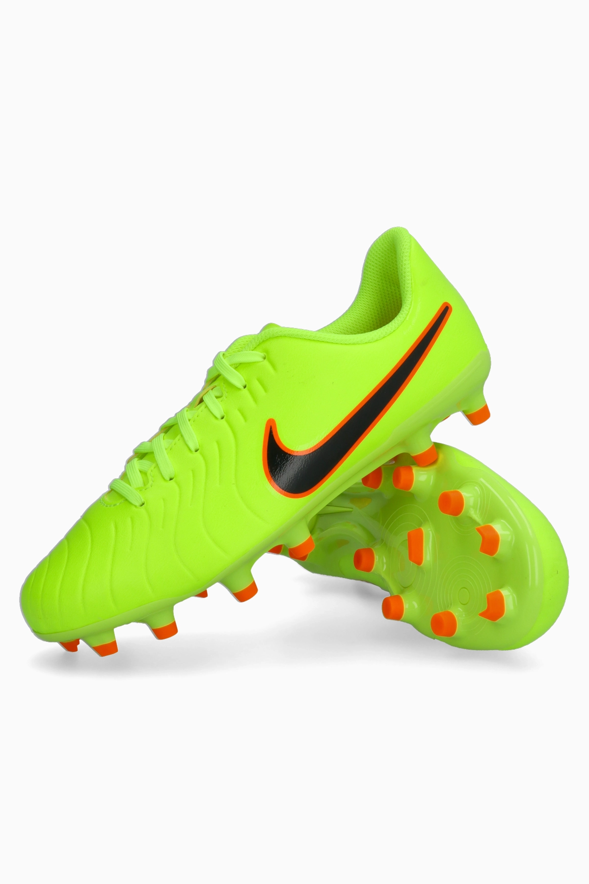 Korki Nike Tiempo Legend 10 Club FG/MG Junior - Limonkowy