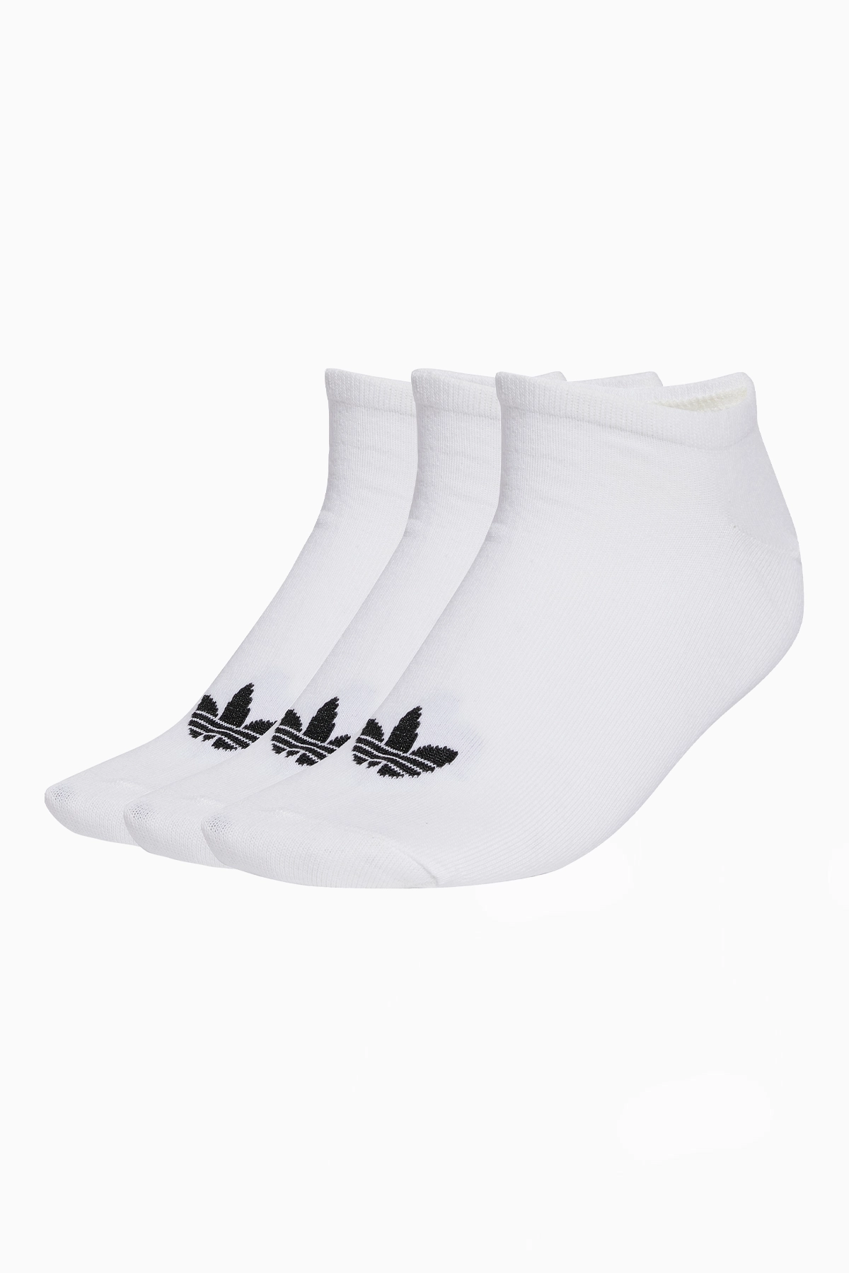 Skarpety Stopki adidas Trefoil Liner 3 Pairs - Biały