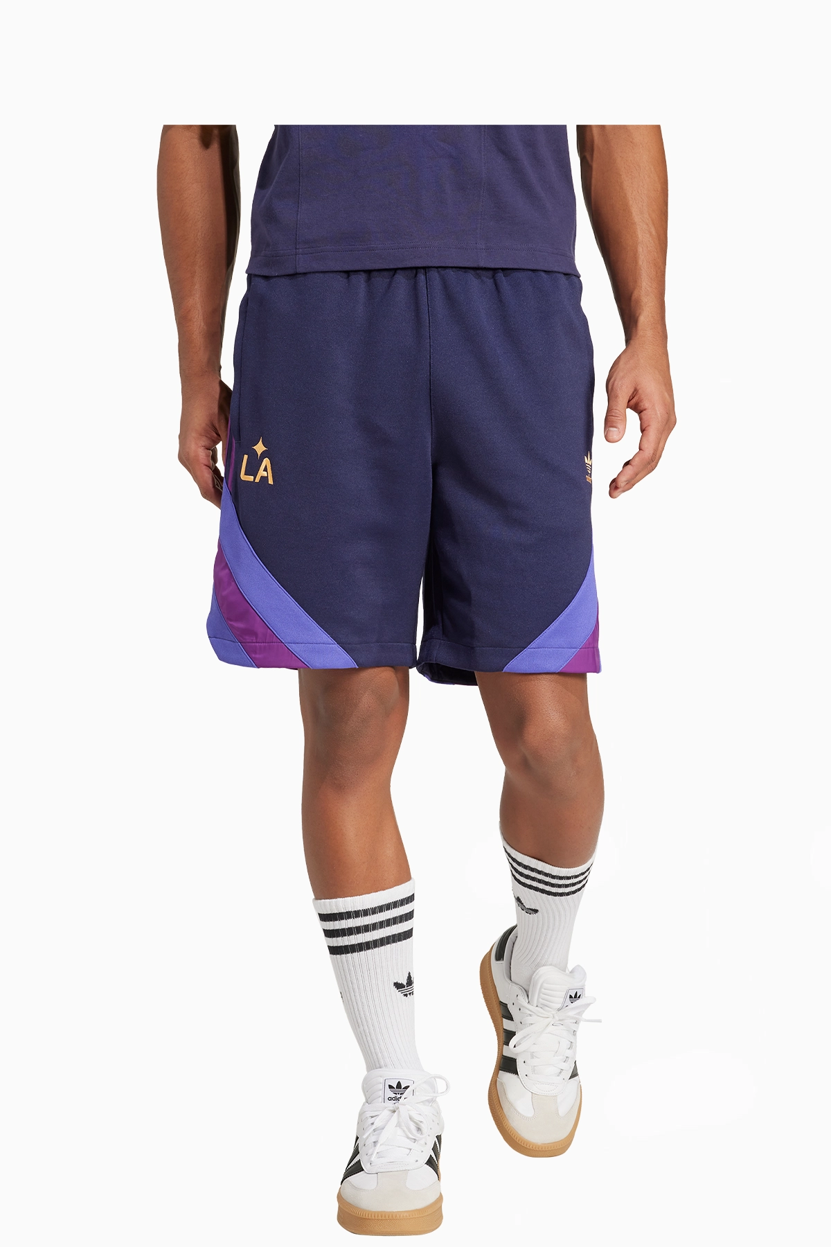Spodenki adidas LA Galaxy 25/26 Originals - Fioletowy