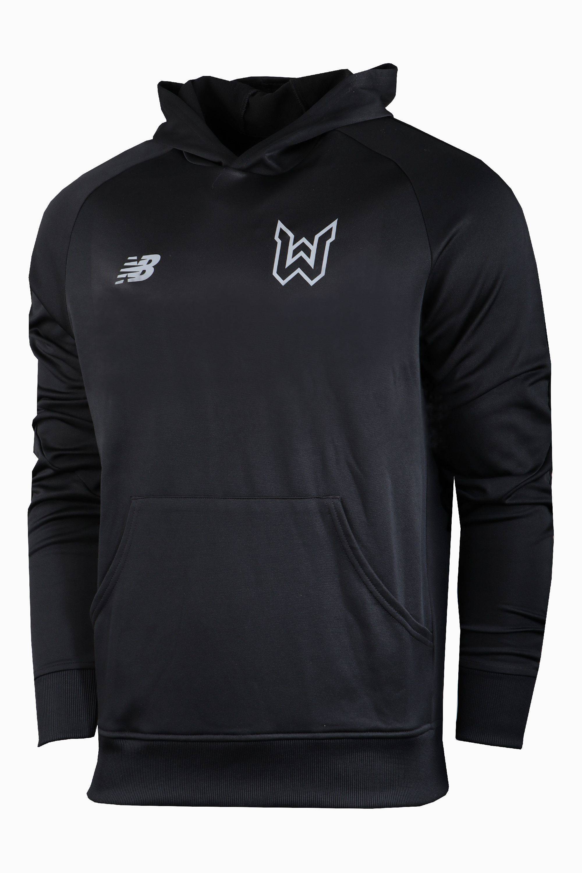 Bluza z kapturem New Balance KTS Weszło - Czarny