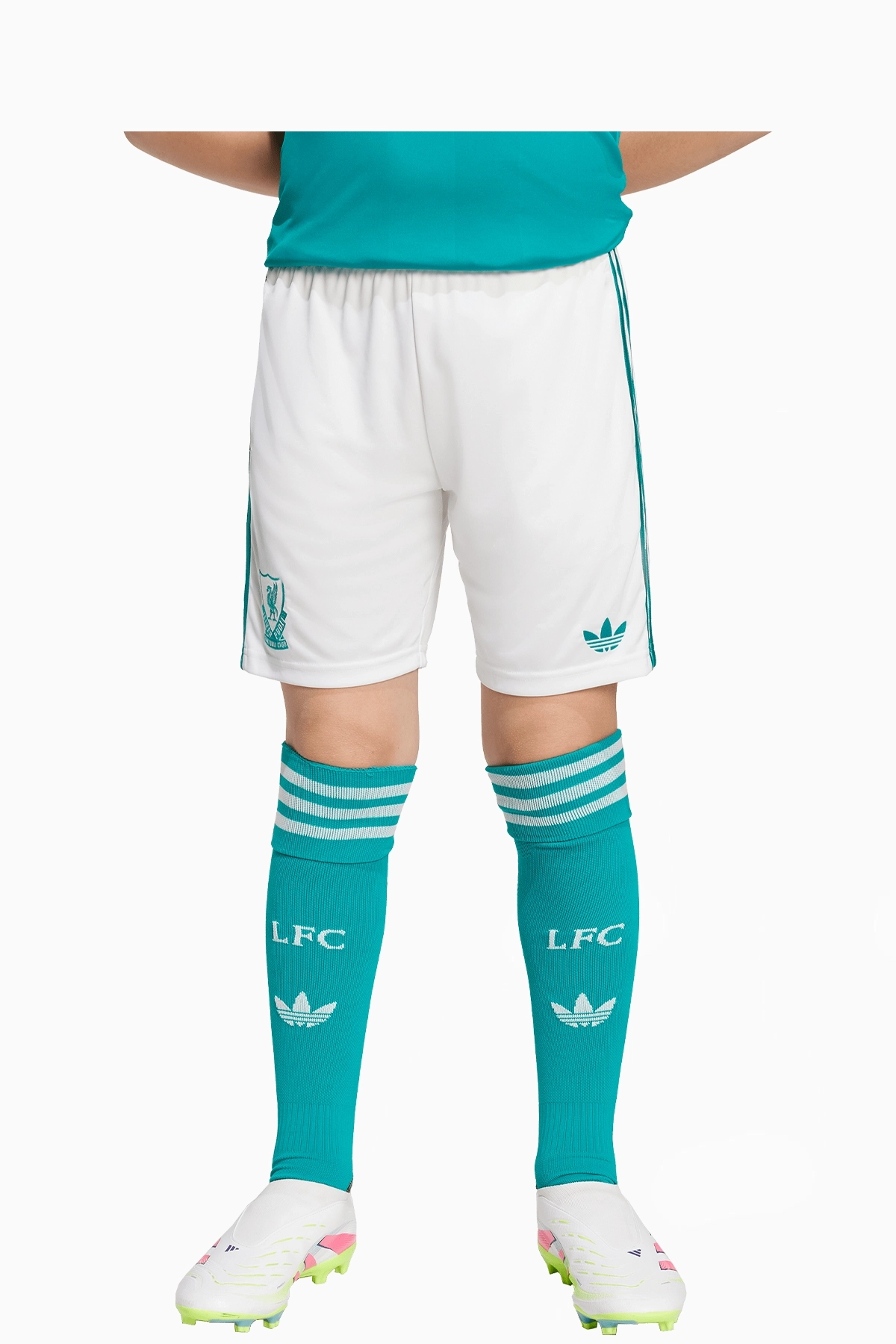 Spodenki adidas Liverpool FC 25/26 Trzecie Junior - Miętowy