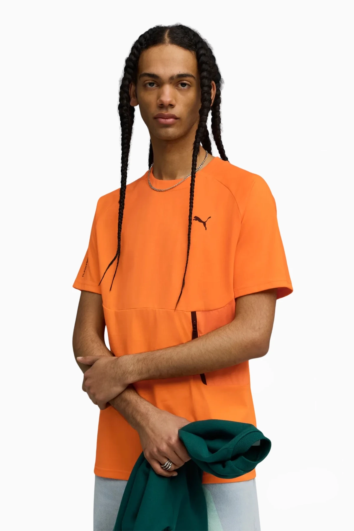 Koszulka Puma PUMATECH - Pomarańczowy
