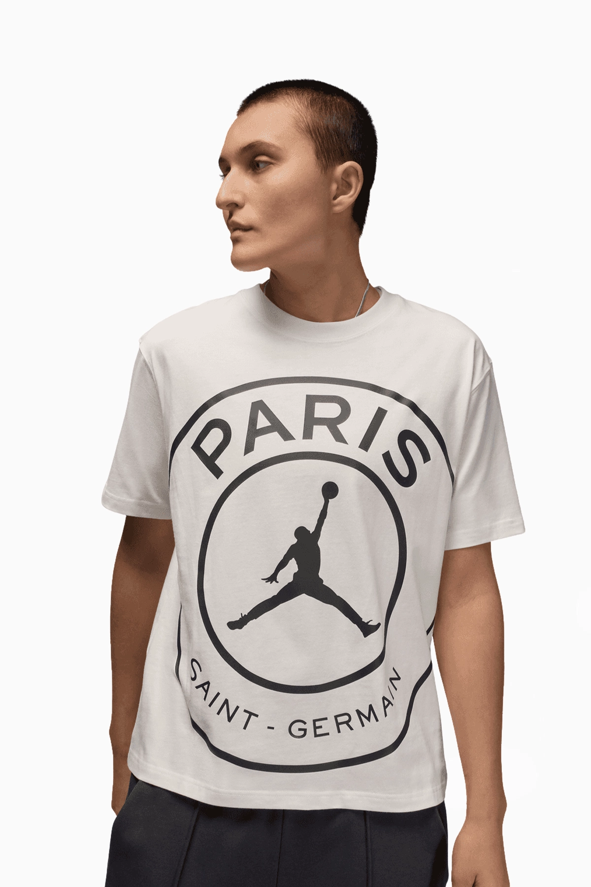 Koszulka Nike PSG x Jordan 25/26 Tee - Biały