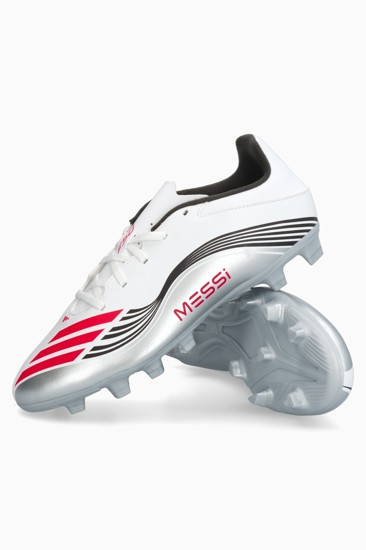 Korki adidas F50 Club Messi FG/MG - Srebrny