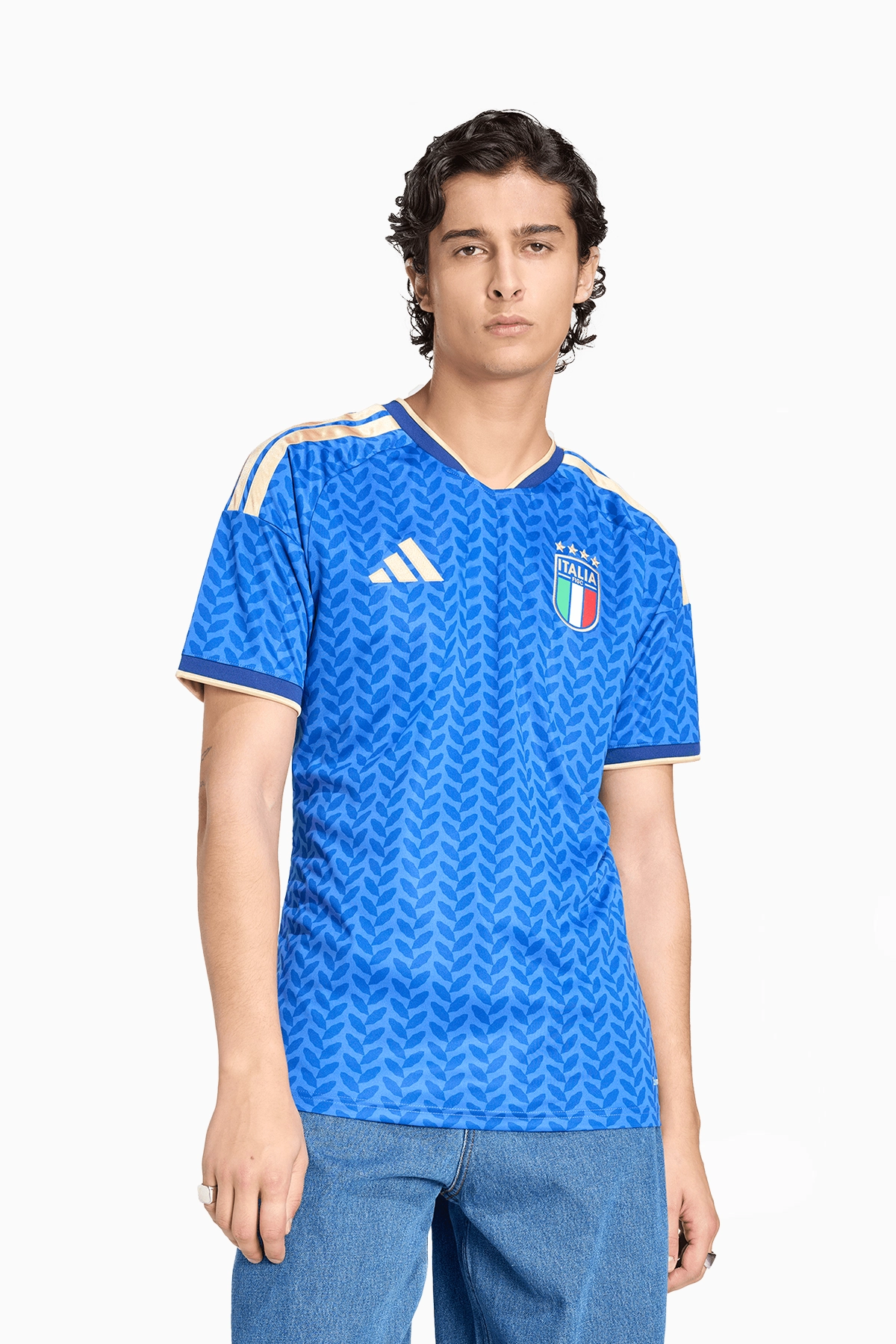 Koszulka Reprezentacji Włoch adidas 2026 Domowa Replica - Niebieski