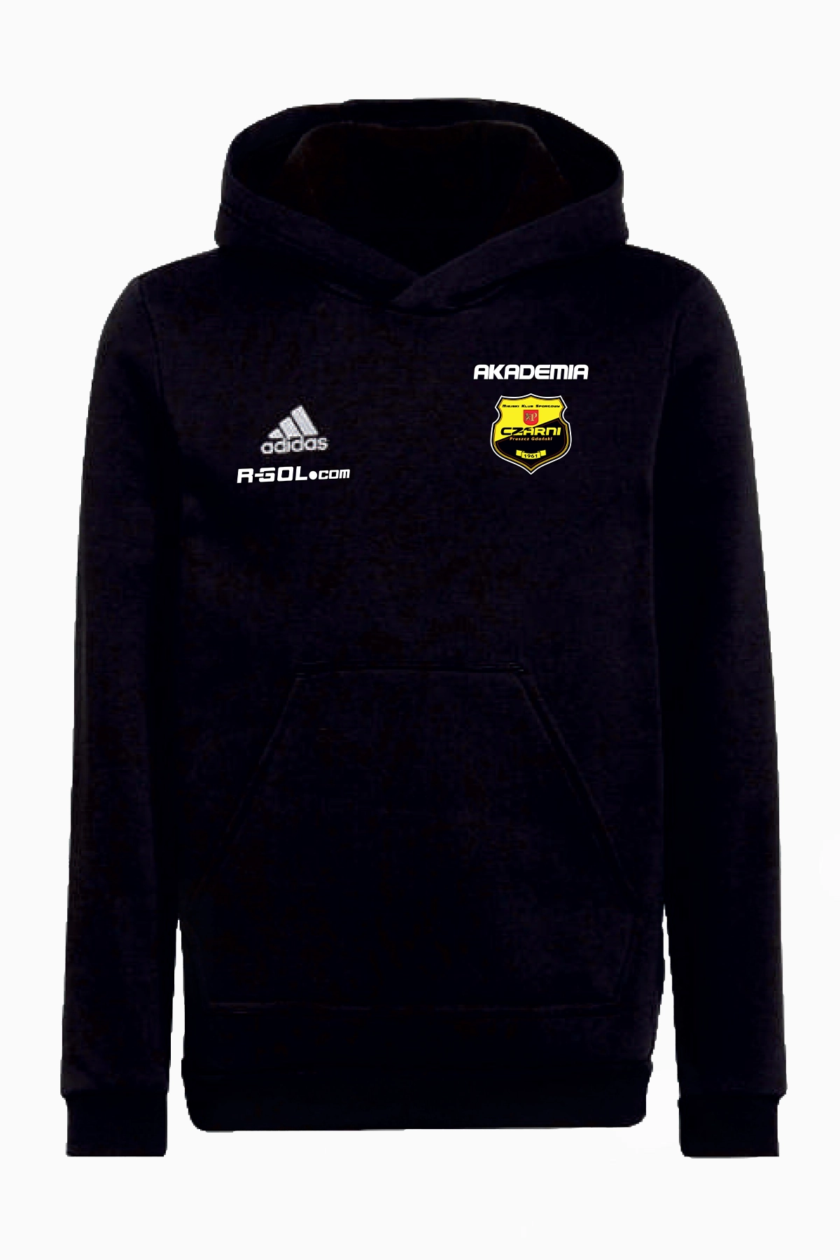 Bluza z kapturem adidas Czarni Pruszcz Gdański 24/25 Junior - Granatowy