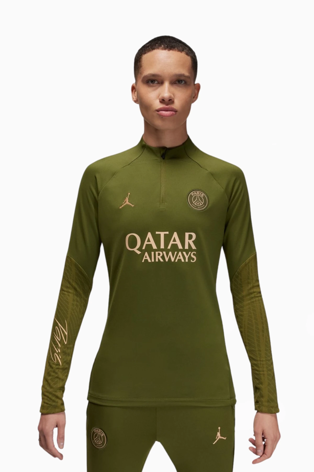 Bluza Nike PSG x Jordan 23/24 Strike Damska - Zielony