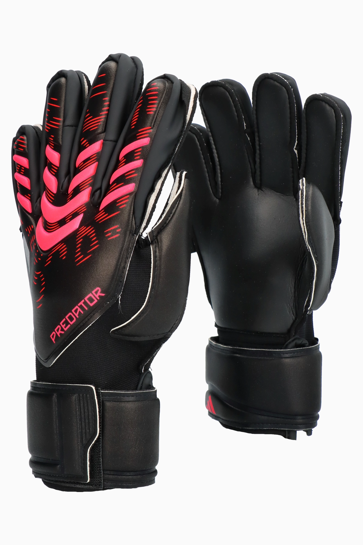 Rękawice adidas Predator Match Fingersave - Czarny