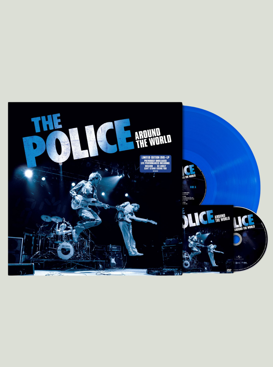 Płyta winylowa The Police - Around The World (180g) (Transparent Blue Vinyl)