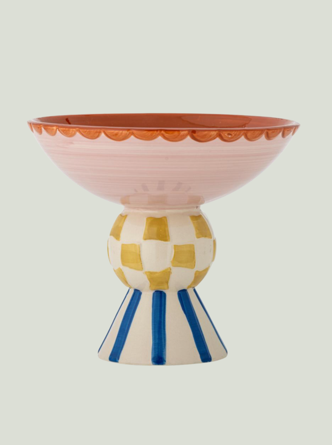 Miska Bob Pedestal, Róża, Kamionka Bloomingville