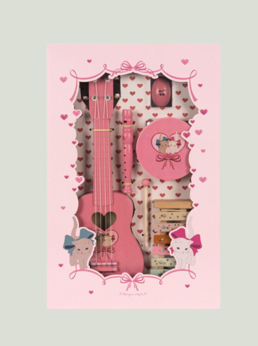 DREWNIANY ZESTAW MUZYCZNY all i wish for Konges Sløjd