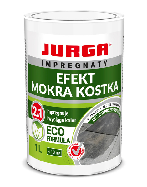 Impregnat do kostki brukowej Jurga - Mokra Kostka Eco - 1L