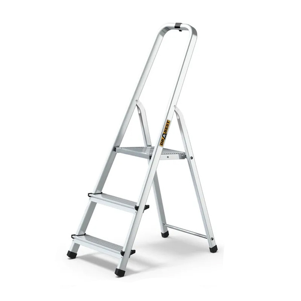 Drabina aluminiowa 3-stopniowa do 125 kg Drabest