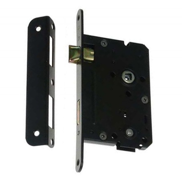 Zamek Częstochowa wpuszczany 72/60 WC Prawy z dźwignią