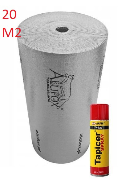 Alufox Folia termoizolacyjna 20m2+1x klej gratis