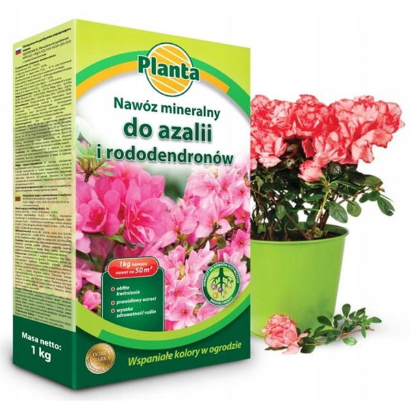 Nawóz mineralny do azalii, rododendronów 1kg Planta