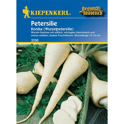 1 szt, Petrezselyemgyökér Konika - Magok: Mod de ambalare: 1 db