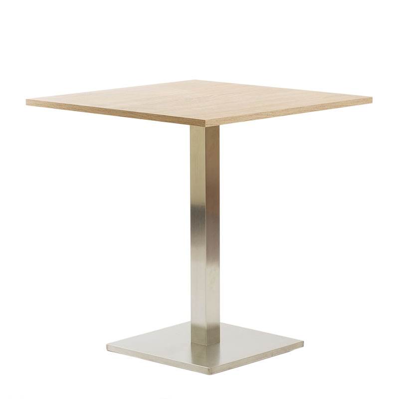 Stolik kawiarniany barowy ARP177 68x68x1,8cm - dąb sonoma