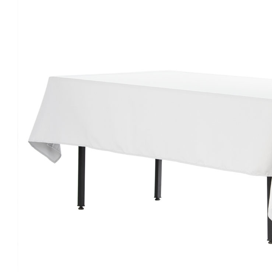 Obrus biały plamoodporny na stół bankietowy 200x160