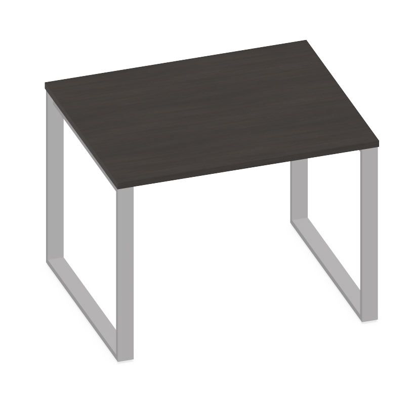 NOTER PZ138 Biurko pojedyncze na nogach o profilu zamkniętym 98,5x80x74h