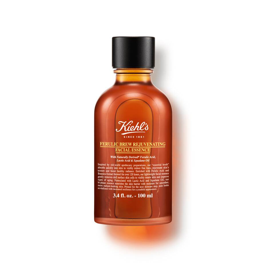 Kiehl's Ferulic Brew Rejuvenating Facial Essence - Esencja odmładzająca z kwasem ferulowym 100 ml