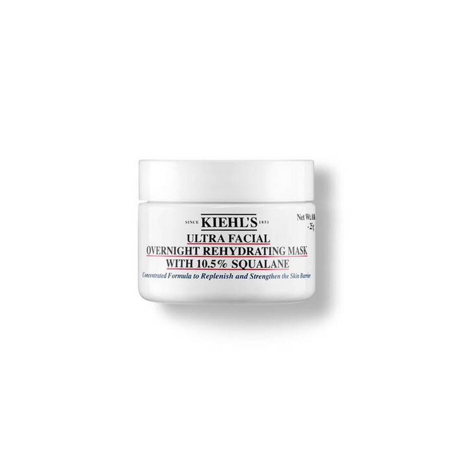 Kiehl's Ultra Facial Overnight Rehydrating Mask with 10.5% Squalane - Maska nawilżająca na noc ze skwalanem 25 g