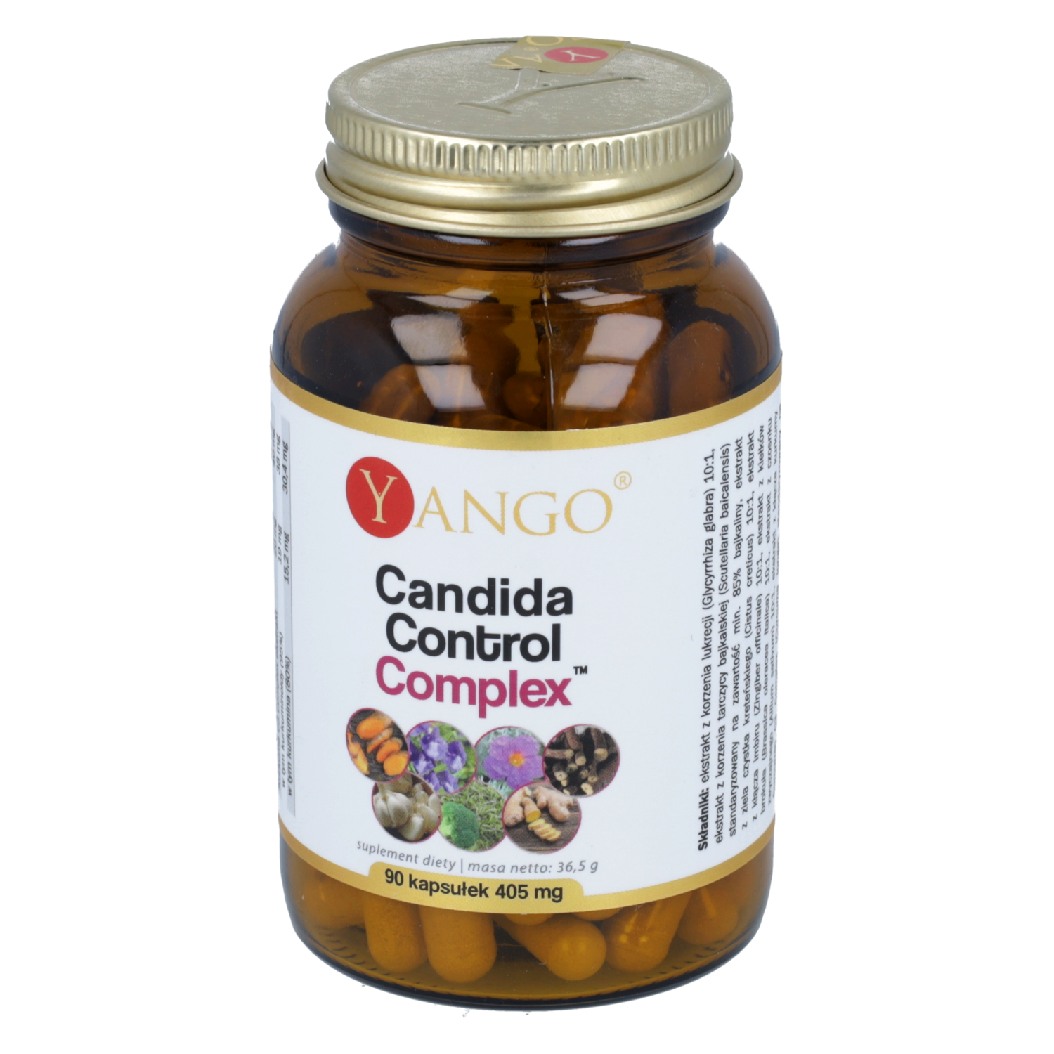 Yango candida control complex, 90 kapsułek