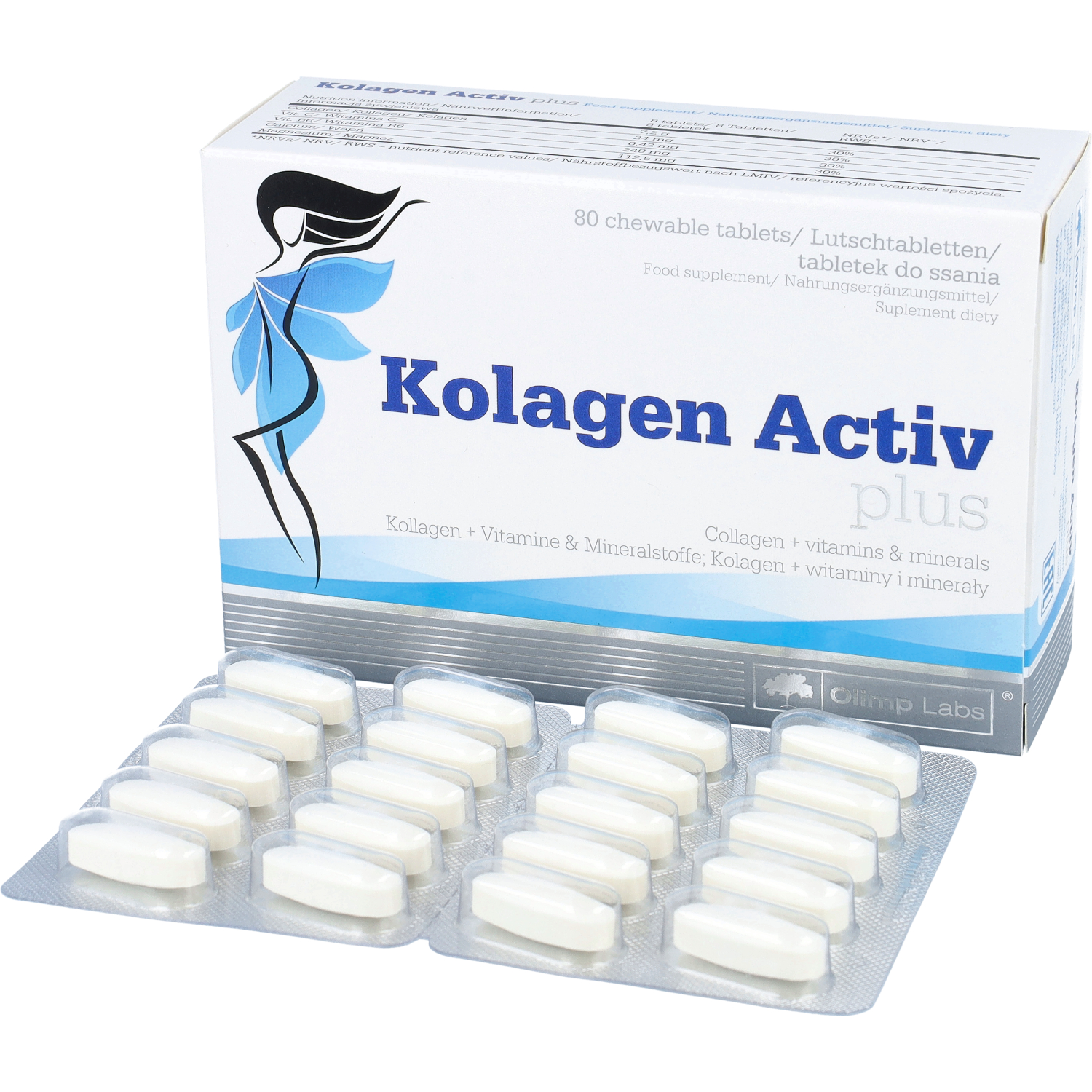 Olimp, kolagen activ plus, 80 tabletek