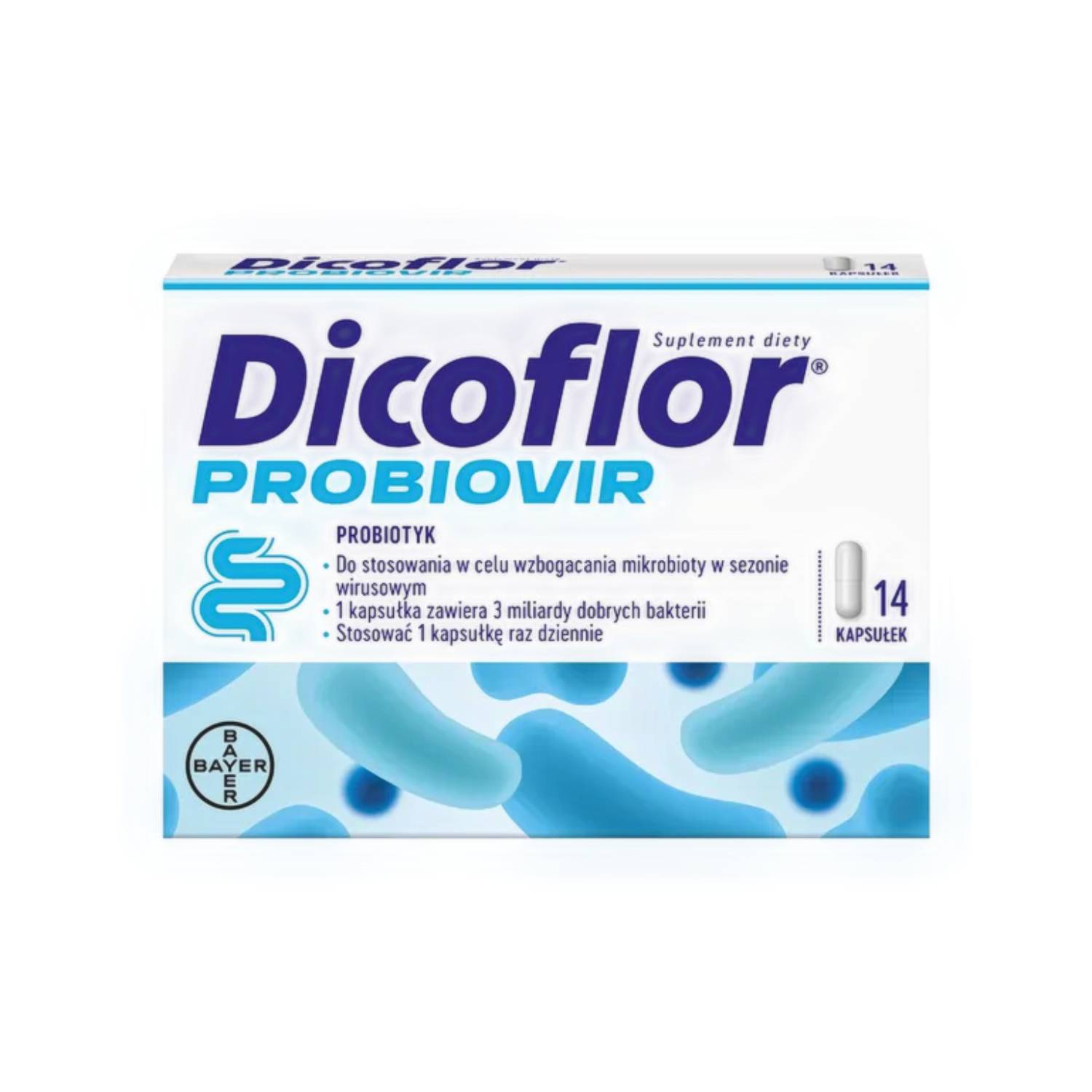 Dicoflor probiovir, 14 kapsułek