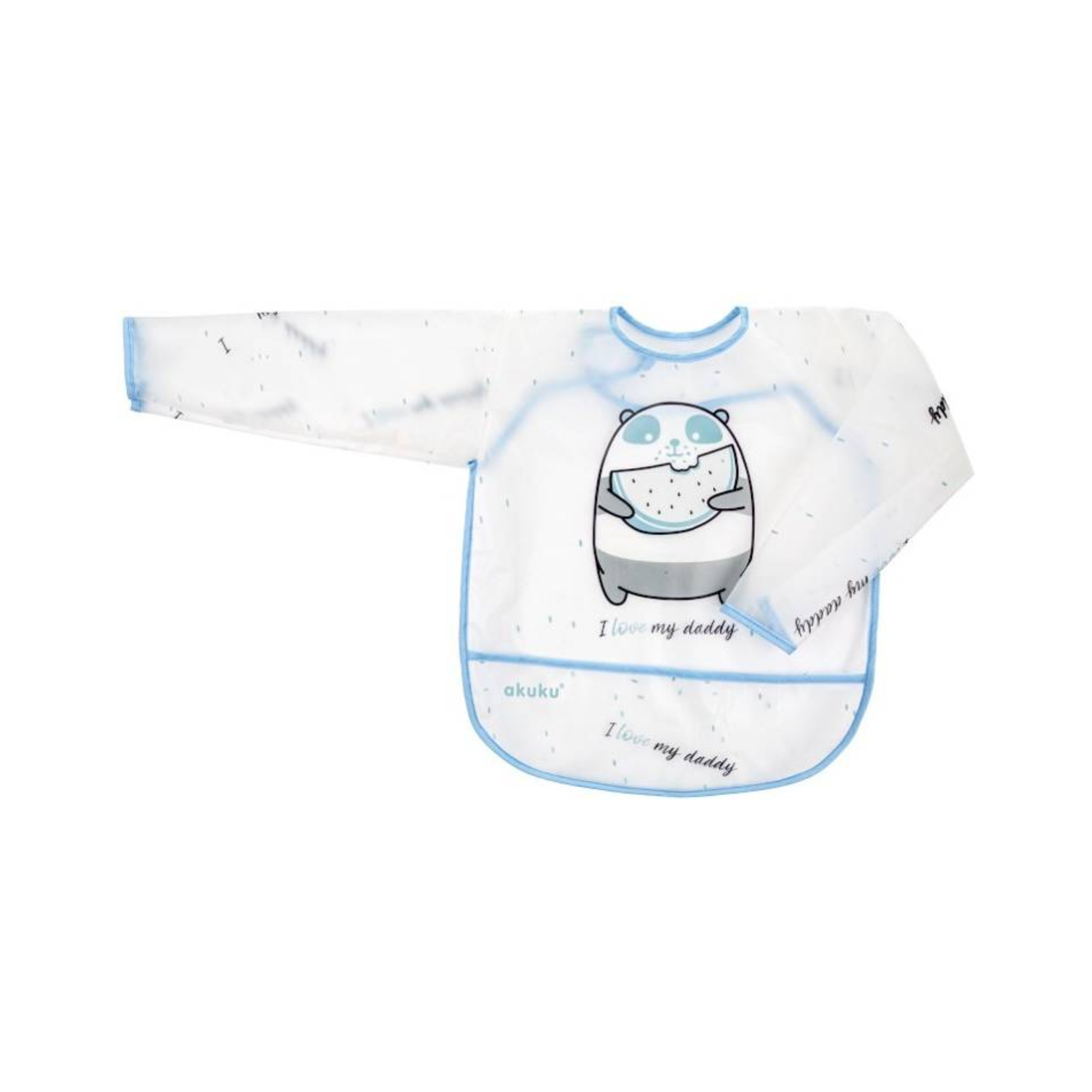 Akuku - śliniak z rękawkami, borsuk, a0517, 1 sztuka