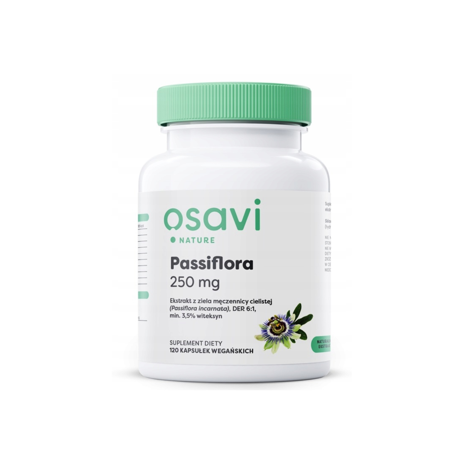 Osavi passiflora 250 mg, 120 kapsułek