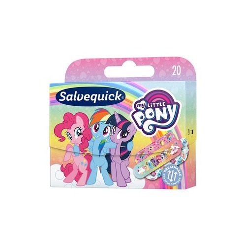 Salvequick med - plastry my little pony, 20 sztuk
