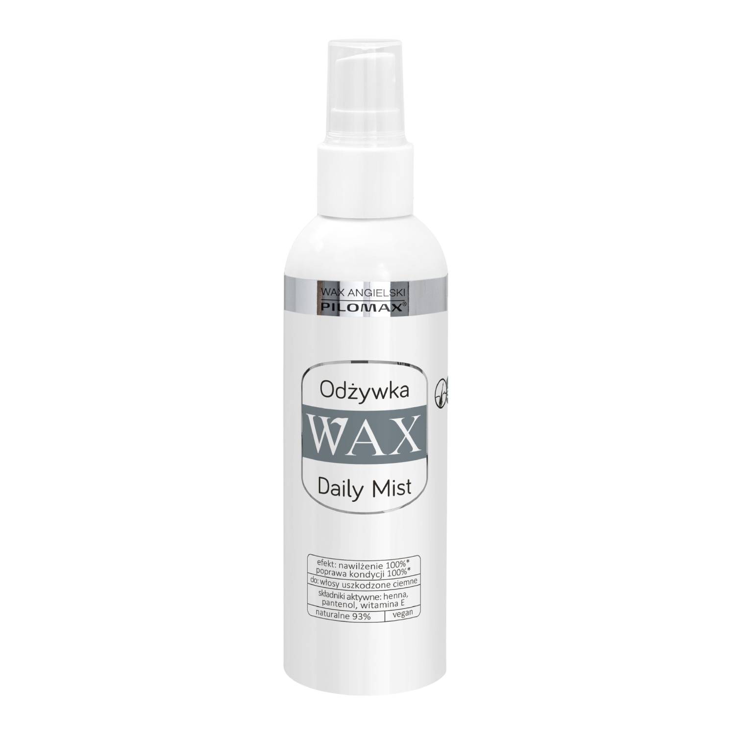Wax pilomax - odżywka spray do włosów ciemnych, 200 ml