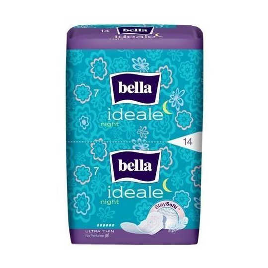 Bella ideale night - podpaski, super cienkie, 14 sztuk