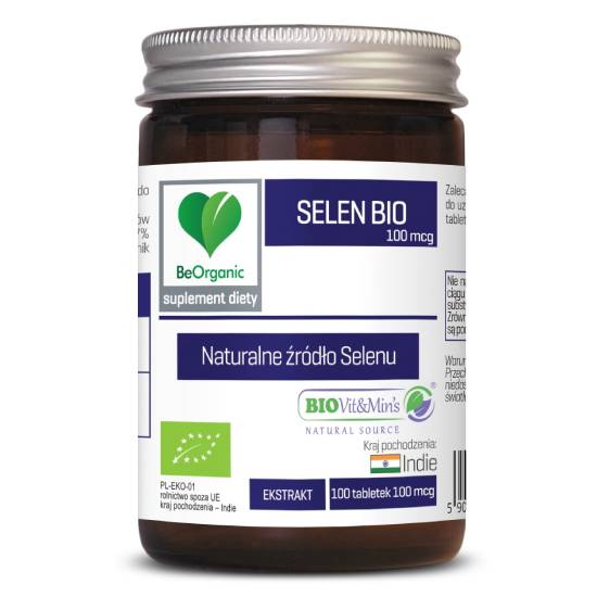Beorganic - selen bio 100 mcg, 100 tabletek