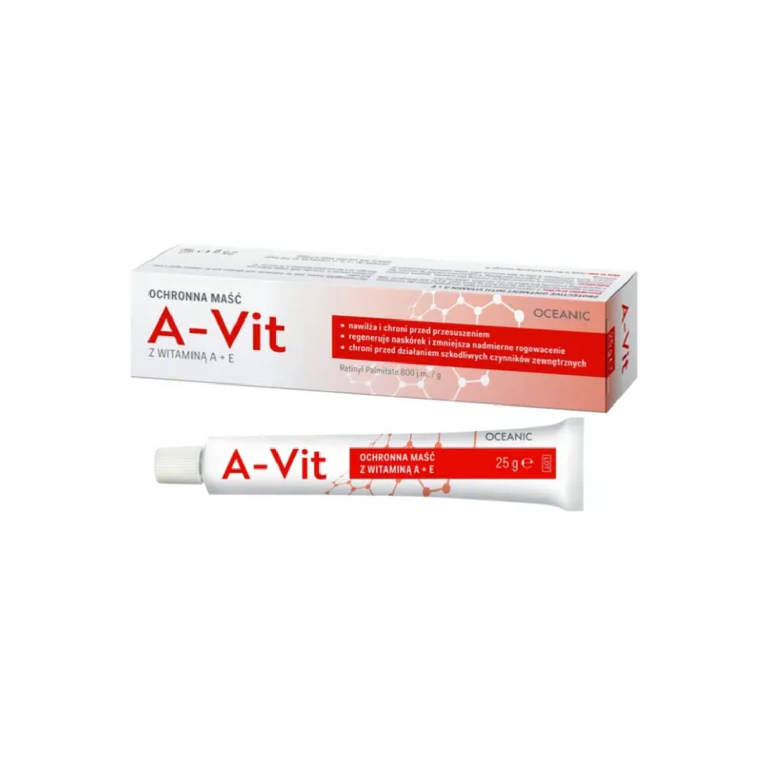 A-vit - maść ochronna z witaminą a + e, 25 g