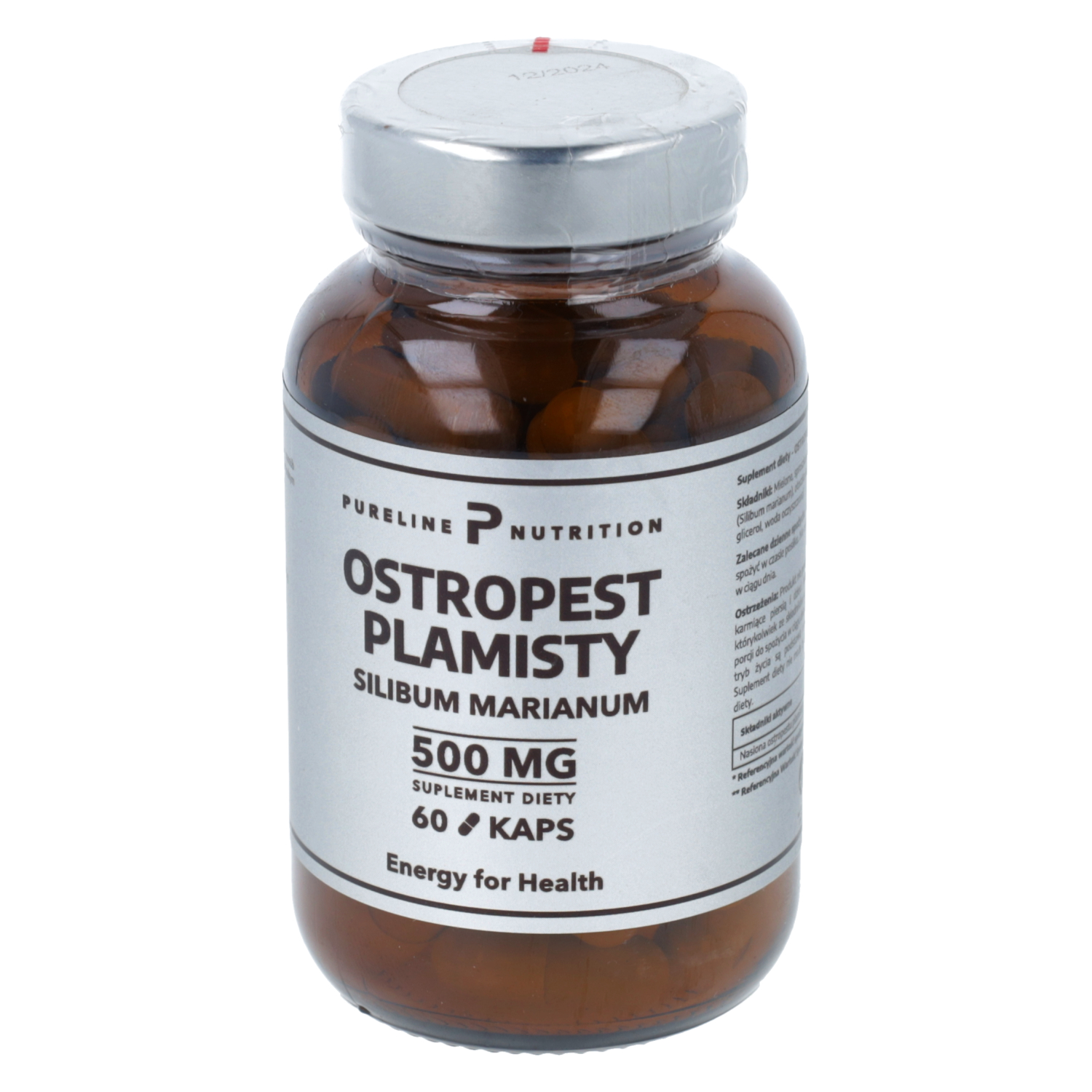 Pureline nutrition ostropest plamisty, 60 kapsułek